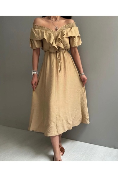 Butik Keten elbise