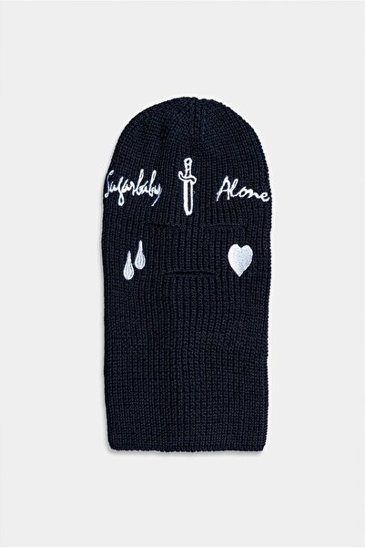 UKHWD SUPPLY Navy Blue Alone Winter Balaclava