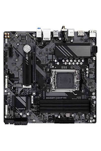 Gigabyte Placa de baza GIGABYTE B650M D3HP AX, AM5, AMD B650, mATX