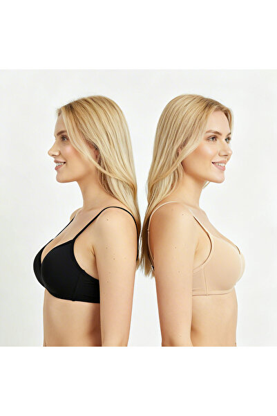 BONBON Women's Non-Wired Non-Padded 2-Pack My First Bra Bb2321