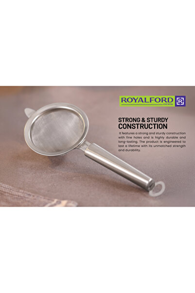 ROYALFORD مصفاة 9 سم - RF12616/ ستانلس ستيل