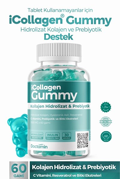 icollagen Gummies Jelibon 5 Tip Kolajen & Prebiyotik