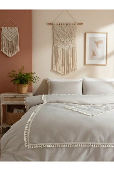 NDC HOME BATTAL Dimensiune Bej Culoare Dublă Baklava Set Husă Pilomă