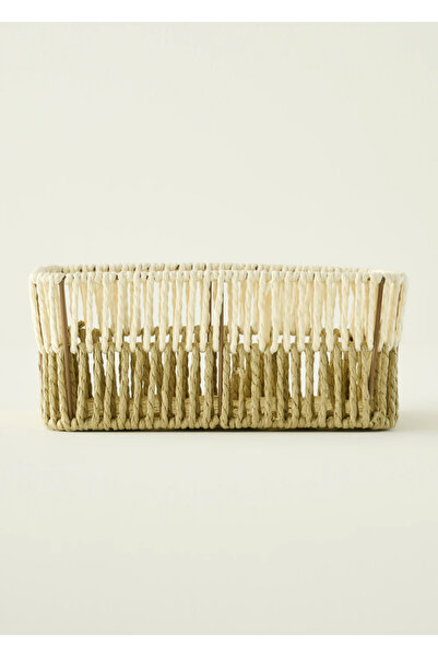 Bella Maison سلة Esta خضراء (24x17x10 سم)