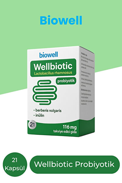 Biowell Wellbiotic Probiotic 21 Kapsül