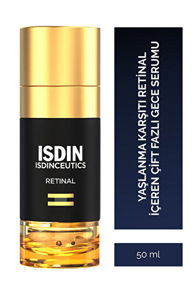 ISDINCEUTICS Retinal Intense Yaşlanma Karşıtı Retinal İçeren Çift Fazlı Gece ...