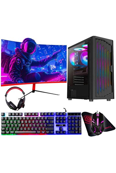 TURBOX Tx5685 i7 860 16GB Ram 256GB SSD 4GB GT740 23.6 75Hz Curved Oem Paket