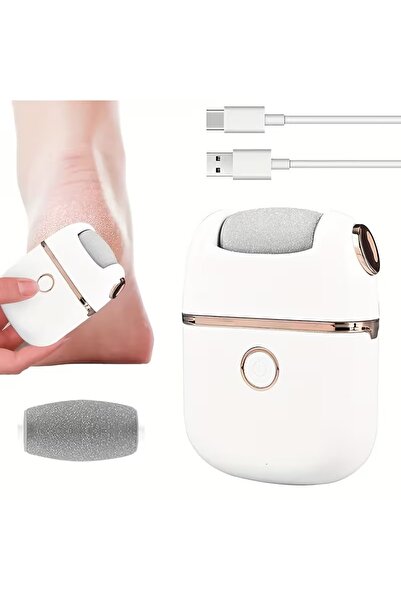 gaman Şarjlı Elektronik Pedikür Aleti - 2 Başlıklı, Suya Dayanıklı Topuk Törp...