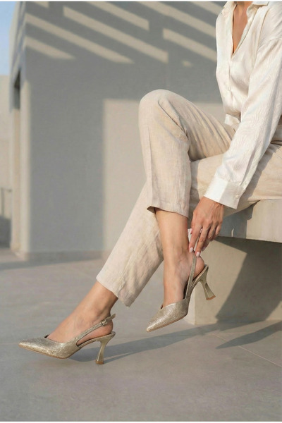 Brielfy Tocuri de 9 cm pentru femei, nuntă, absolvire, cataramă, pantofi de v...