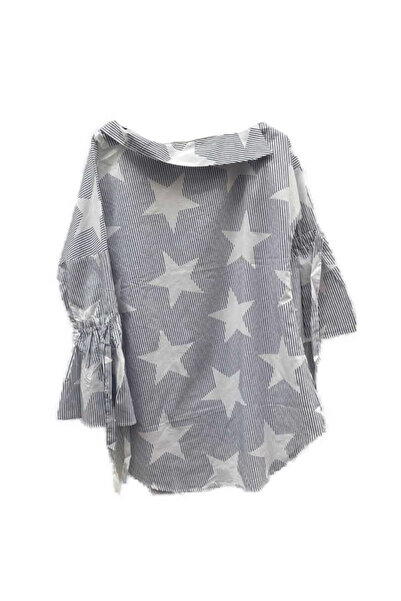 River Flower bluză B109 culoare alb,