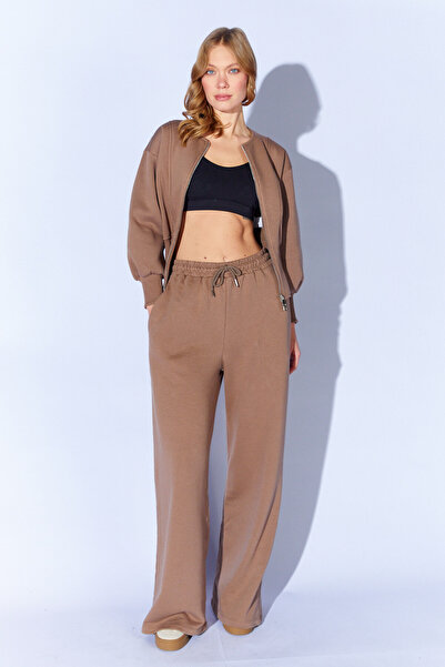 EDITION WOMAN Trening Palazzo cu detaliu elastic la talie |   EK100689824