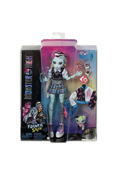 MONSTER HIGH Frankie Stein Ana Karakter Bebekler, HHK53