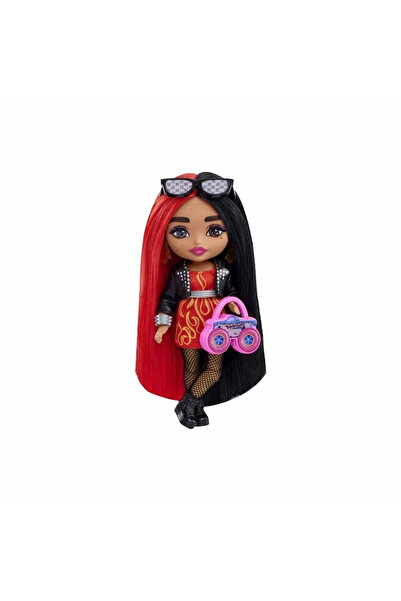 Barbie Extra Mini Bebekler Hgp62 - Deri Ceketli
