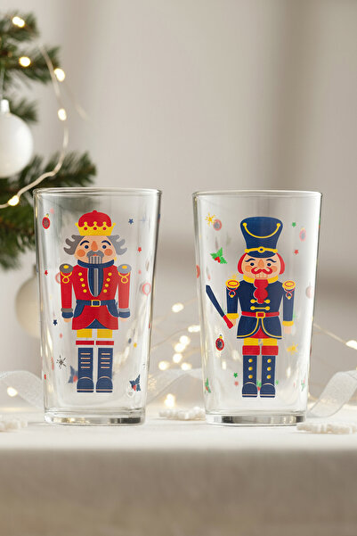 Rakle Nutcracker Set of 2 Soft Drink Glasses 570 Cc