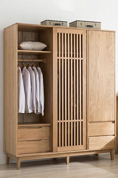 Latanwood Ackerman Masif Gardırop