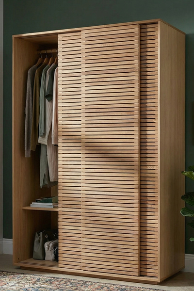 Latanwood Owl Ahşap Gardırop