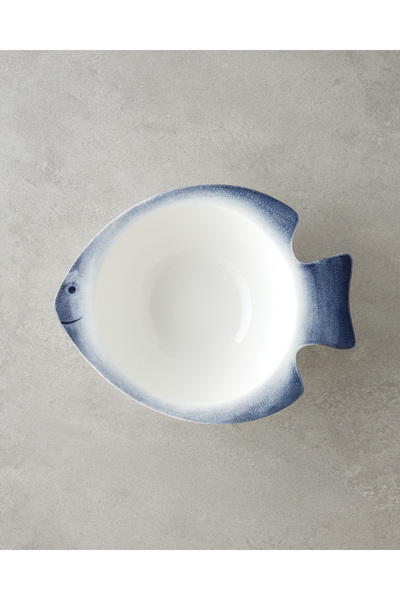 English Home Marinova Porselen Kase 23 cm Mavi-Beyaz