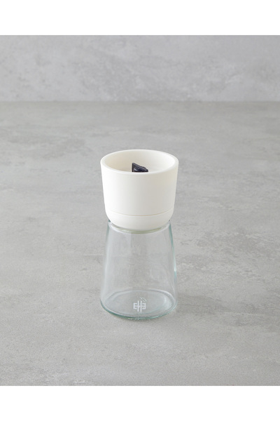 English Home Nalini Glass Mill 13 cm White