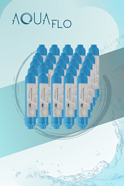 AQUAFLO SU ARITMA CİHAZLARI 25 ADET DETOKS FİLTRE