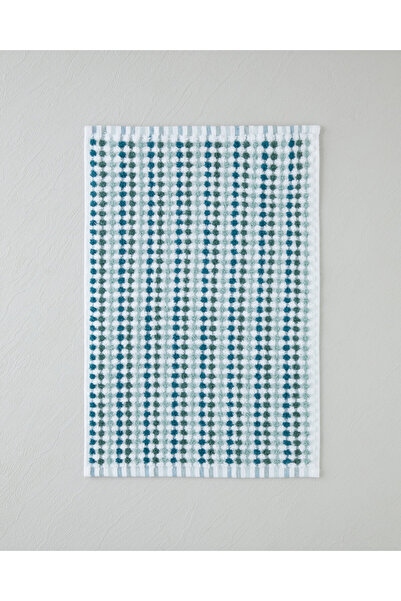 English Home Punto Pamuk El Havlusu 30x45 cm Yeşil-Beyaz