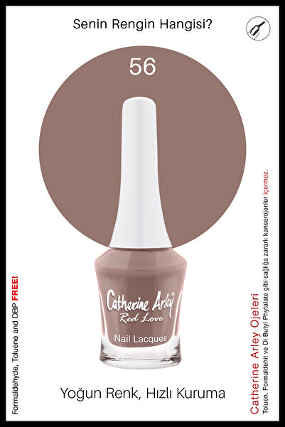 Catherine Arley Red Love Oje No:56