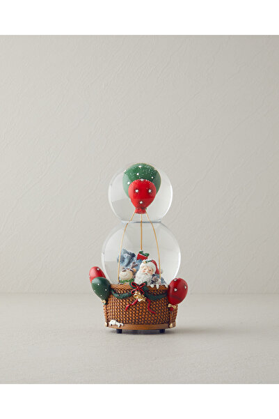 English Home Armin Yılbaşı Kar Küresi 21 cm Kırmızı