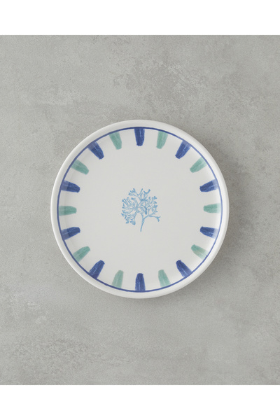 English Home Mariscopia Seramik Pasta Tabağı 20 cm Mavi-yeşil