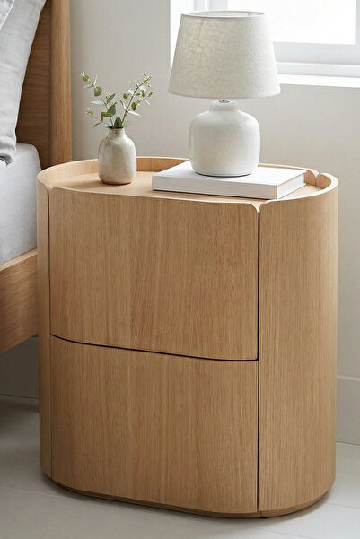 Latanwood Prism Ahşap Komodin