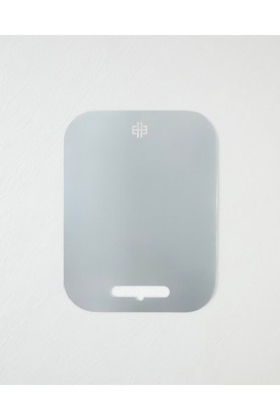 English Home Steel Edge Paslanmaz Çelik Kesme Tahtası 26x34 cm Gri