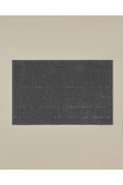 English Home Trendy Kaydırmaz Taban Banyo Paspası 50x80 cm Gri