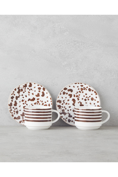 English Home Set de ceai Sedona New Bone China, 4 piese, pentru 2 persoane, 2...