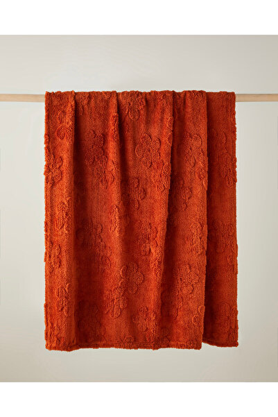 English Home Flower Joy Koltuk Şalı 120x160 cm Hardal