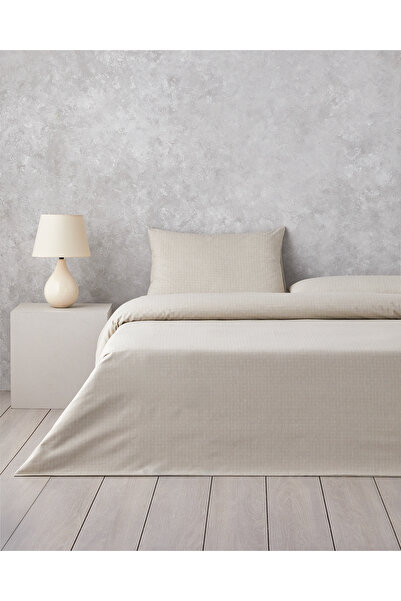 English Home Linework Kolay Ütülenir Tek Kişilik Çarşaflı Nevresim Takımı 160...