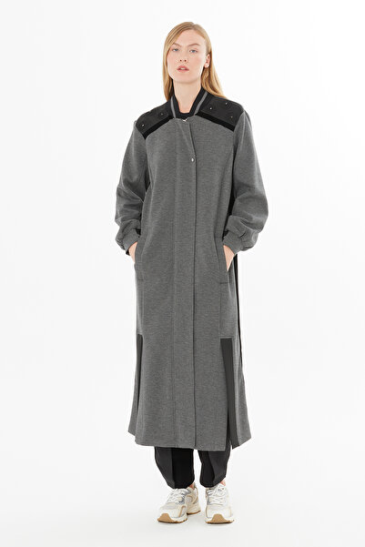 GİZİA Kontras Detaylı Nakışlı Ceket