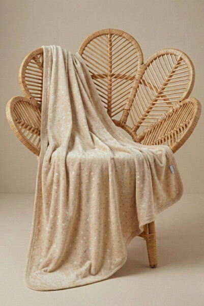 Messido 80x80cm Sütlü Kahve Bebek Battaniye