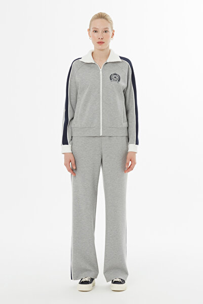 kı.we Fermuarlı Triko Yakalı Eşofman Takımı