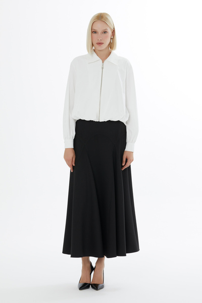 kı.we Modern Kesim Fermuarlı Ceket