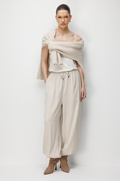 Mixray 4791 Жіночі штани-джоггери з плісированими складками