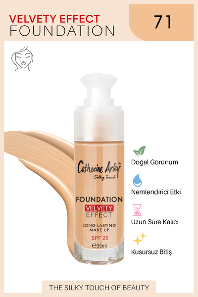 Catherine Arley Velvety Effect.sprey Foundation(CAM)