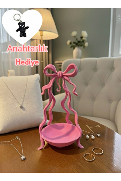 hediyesepetinde 🎀 Kurdele Tasarımlı Takı Standı | Zarif Dekor & Takı Düzenle...