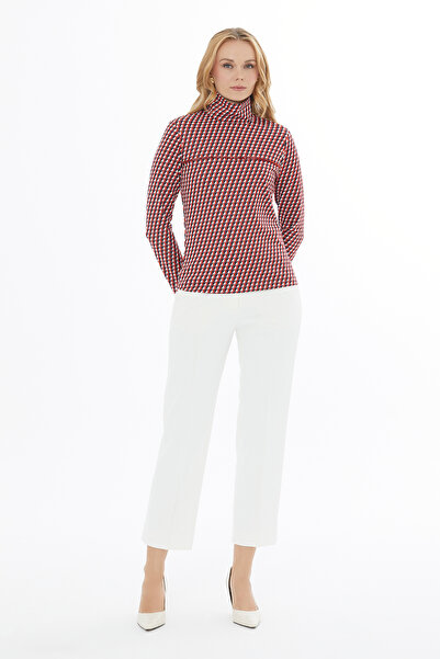 GİZİA Arka Fermuarlı Kısa Blazer Bluz