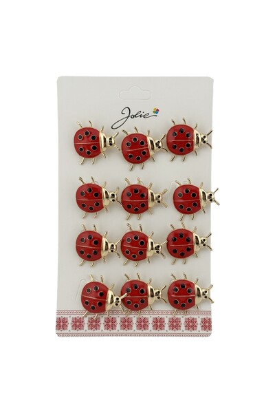 Flippy Set 12 Brose Martisor Primavara Buburuza Mare