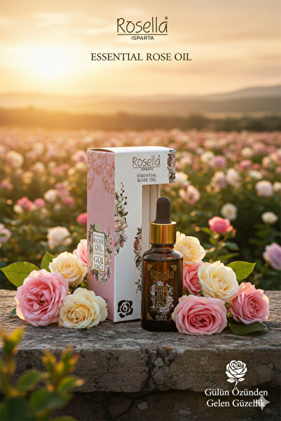 ROSELLA ESANSİYEL DOĞAL GÜL YAĞI 30 ML