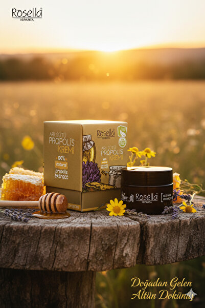 ROSELLA ARI SÜTÜ PROPOLİS KREMİ %100 NATUREL 50 ML