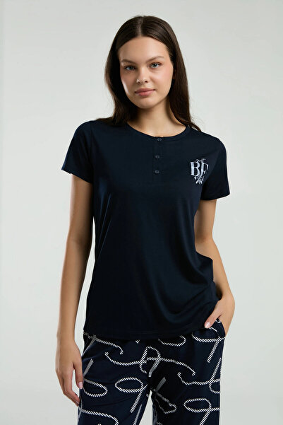 Arnetta Set Capri de damă bleumarin