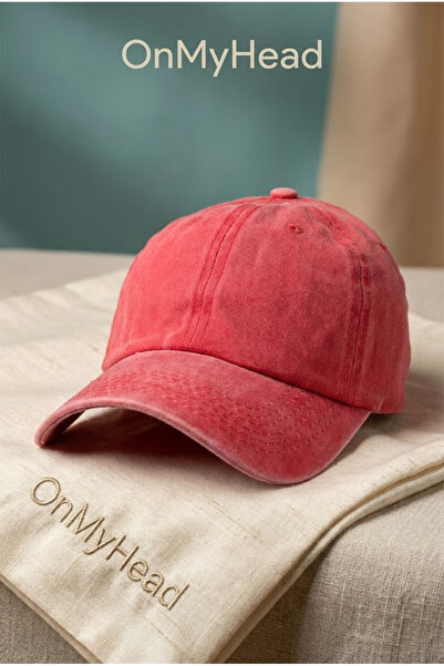 OnMyHead Червена шапка, която може да се пере