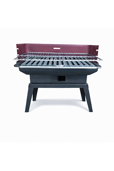 Sinanoğlu Piknik Mangalı (Siperli, Oluklu Izgara + Tel, Katlanır - 1045)