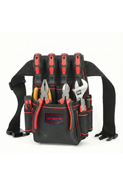 YETİŞENLER Bel Çantası Çok Gözlü Bel Tipi Takım Çantası Profesyonellerin Tesi...