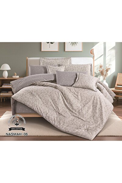 ALMIAAD High-quality, elegant summer double bedsheet set, 8 pieces, size 240*...