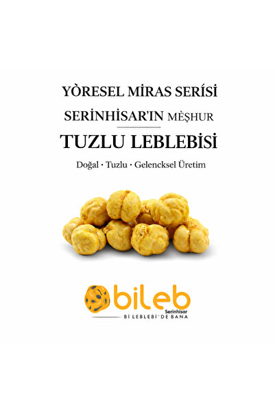 bileb serinhisar bi leblebi'de bana SERİNHİSAR SEÇKİSİ – TUZLU LEBLEBİ 400 G